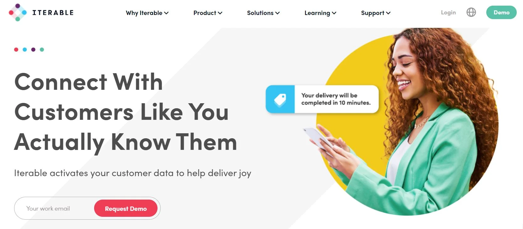 Iterable customer engagement software