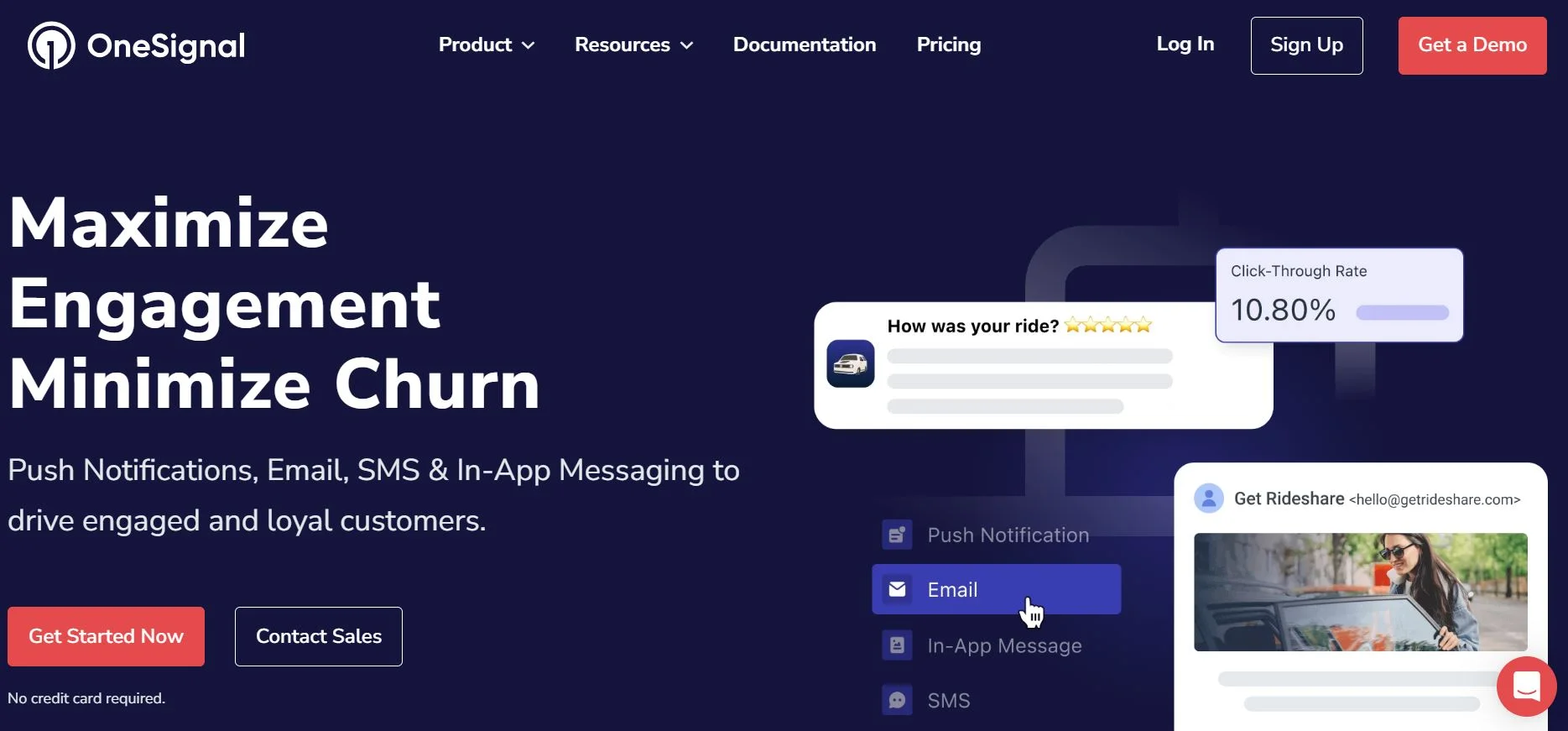 Onesignal customer engagement software