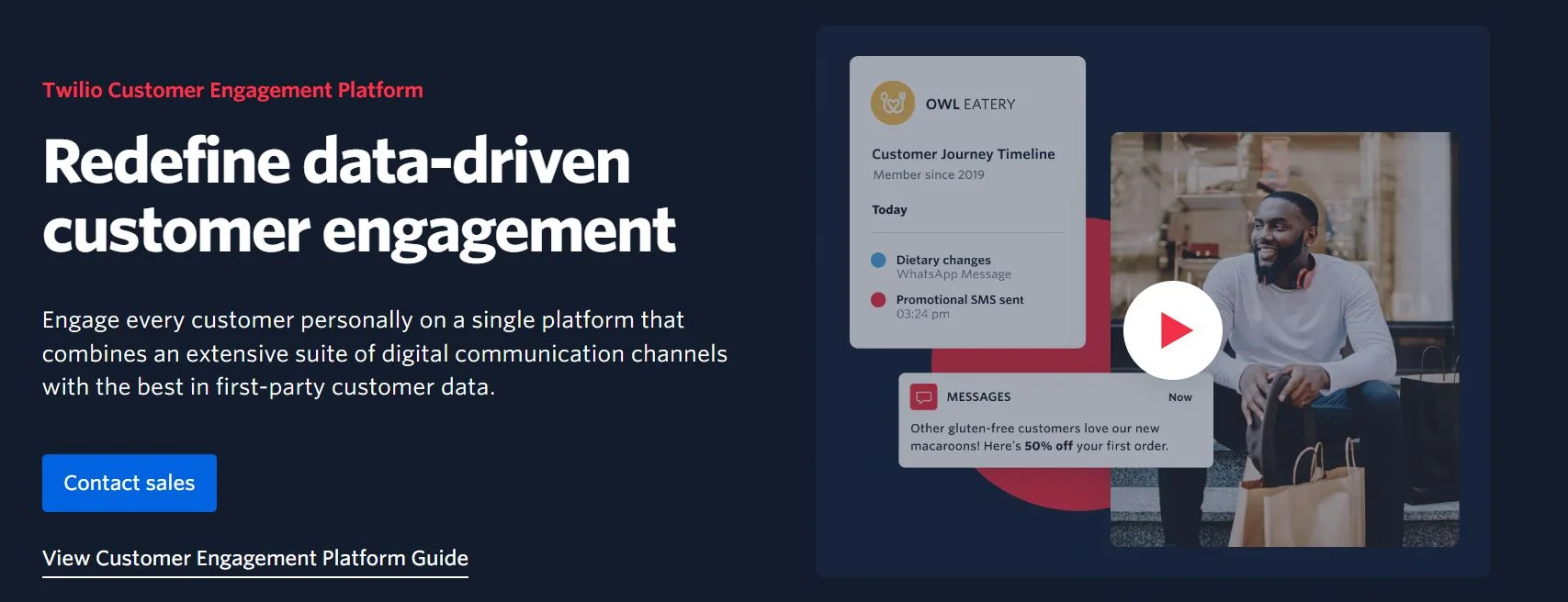Twilio customer engagement software