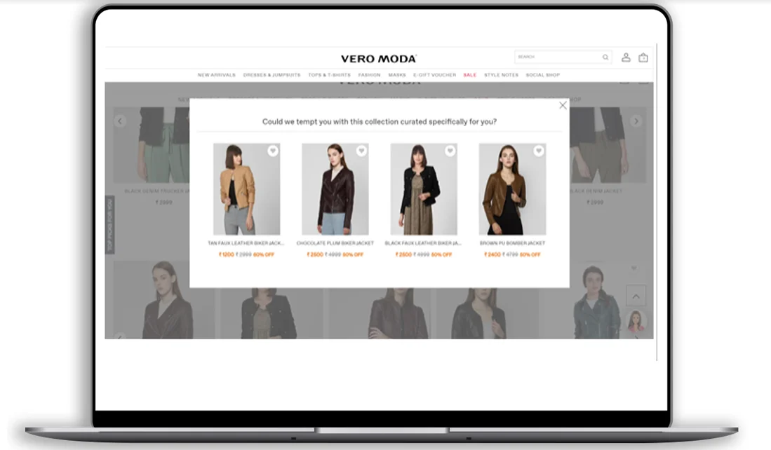 Send product recommendations to customer for increase customer retention - ecommerce retention marketing