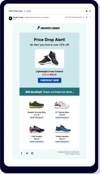 Personalized product communications impact customer retention and sales