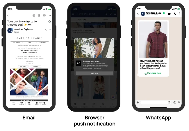 Omnichannel engagement - customer engagement examples