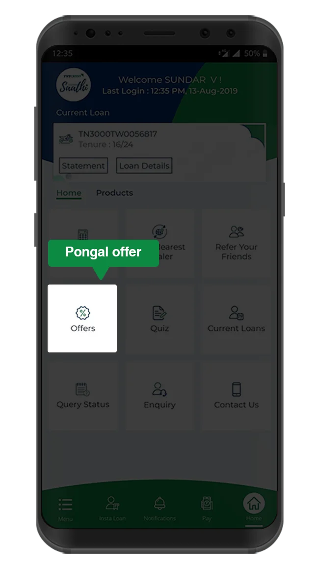 pp push notifications and nudges - customer engagement examples
