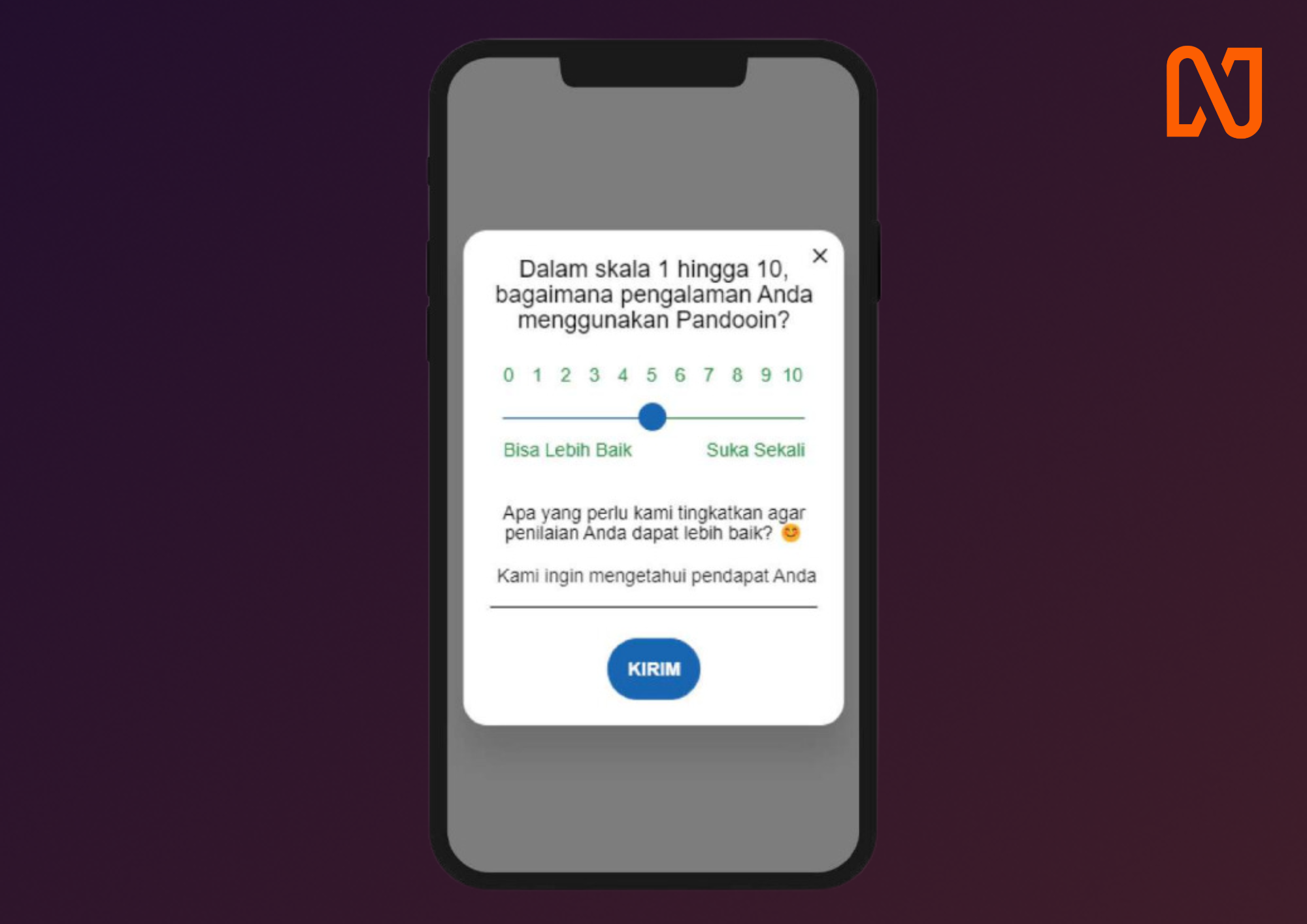 NPS Survey- Push notification tips the for travel industry - Netcore