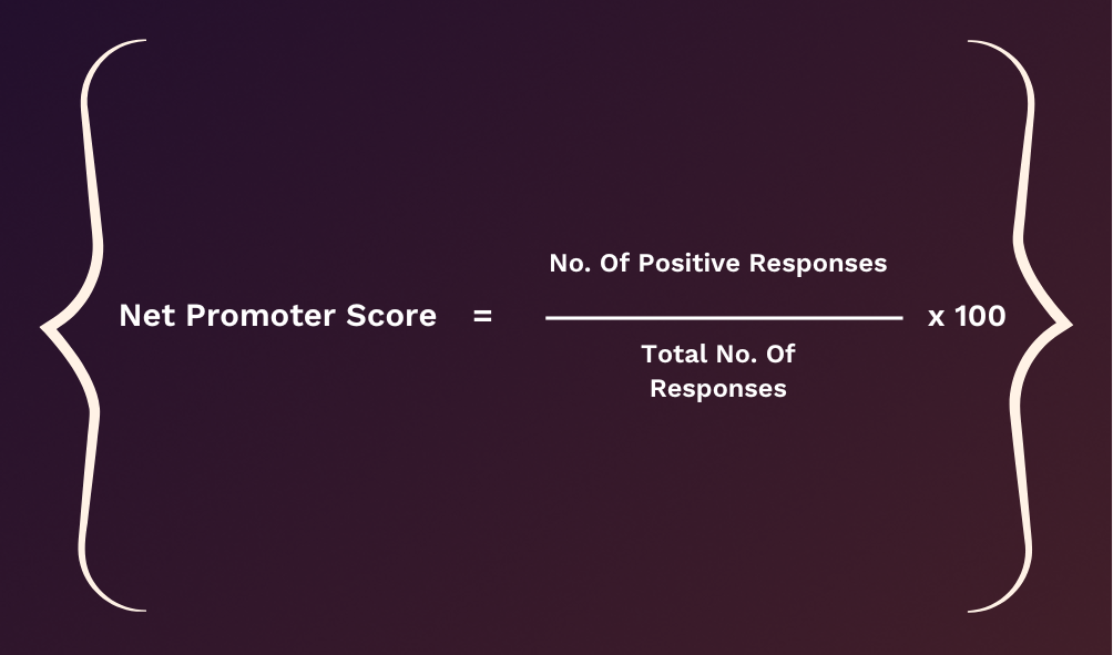 NPS formula - customer engagement metrics