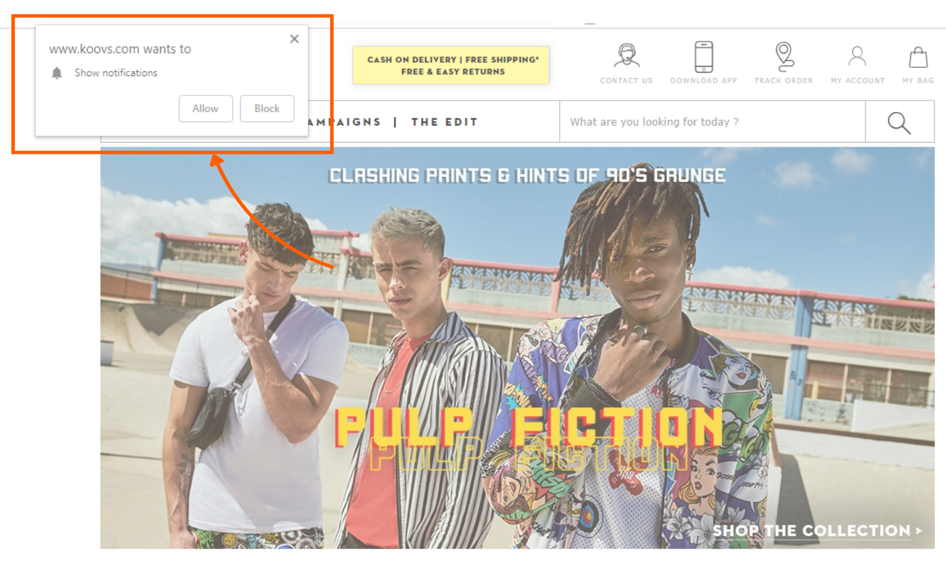 web push notification subscription