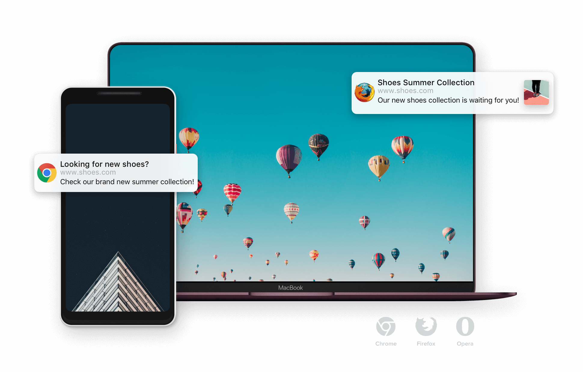 web push notification example