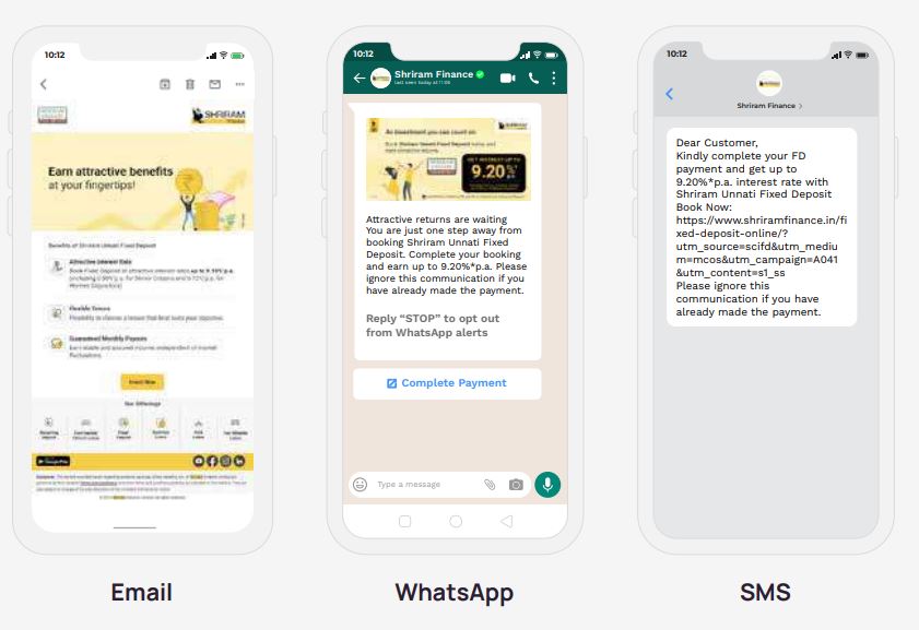 Shriram Finance Omnichannel Marketing