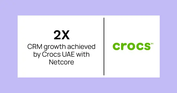 From Footprints to Journeys: Crocs UAE’s Path to 2X CRM Growth with Netcore