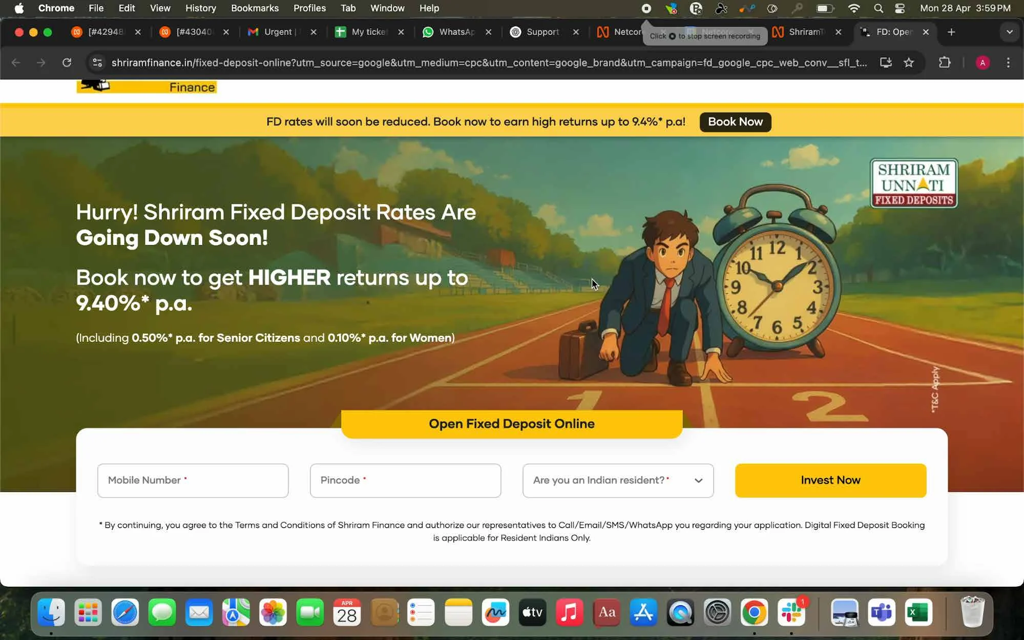 Real-Time Website Nudges