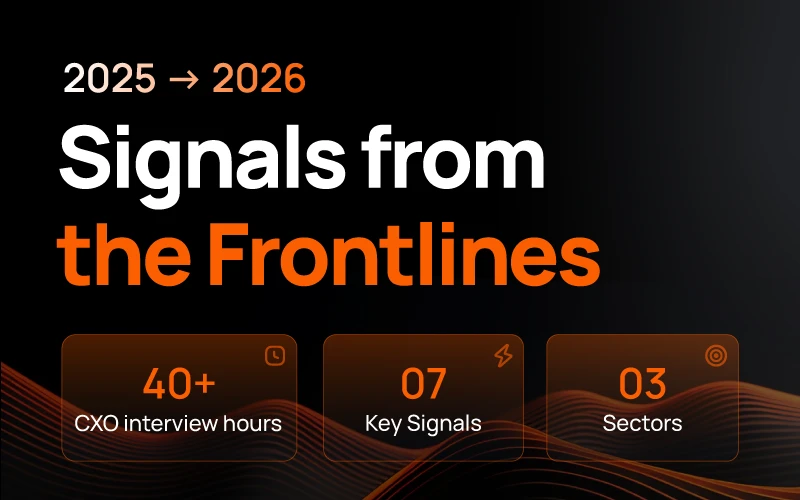 Signals from the Frontlines