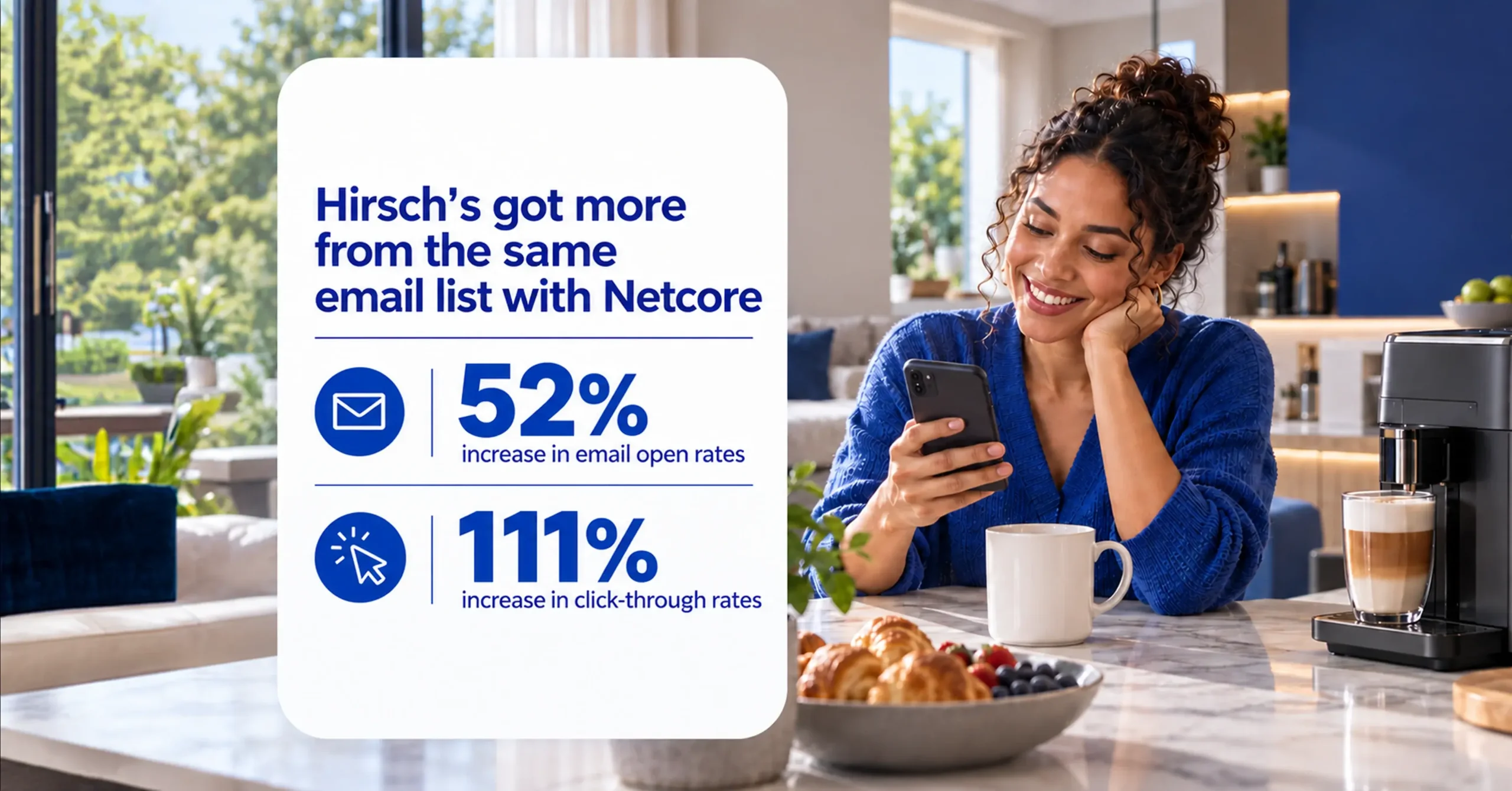 How Hirsch’s Raised Email Open Rates by 52% and Click-Through Rates by 111% with with NIVO (Netcore Inbox Visibility Optimization)