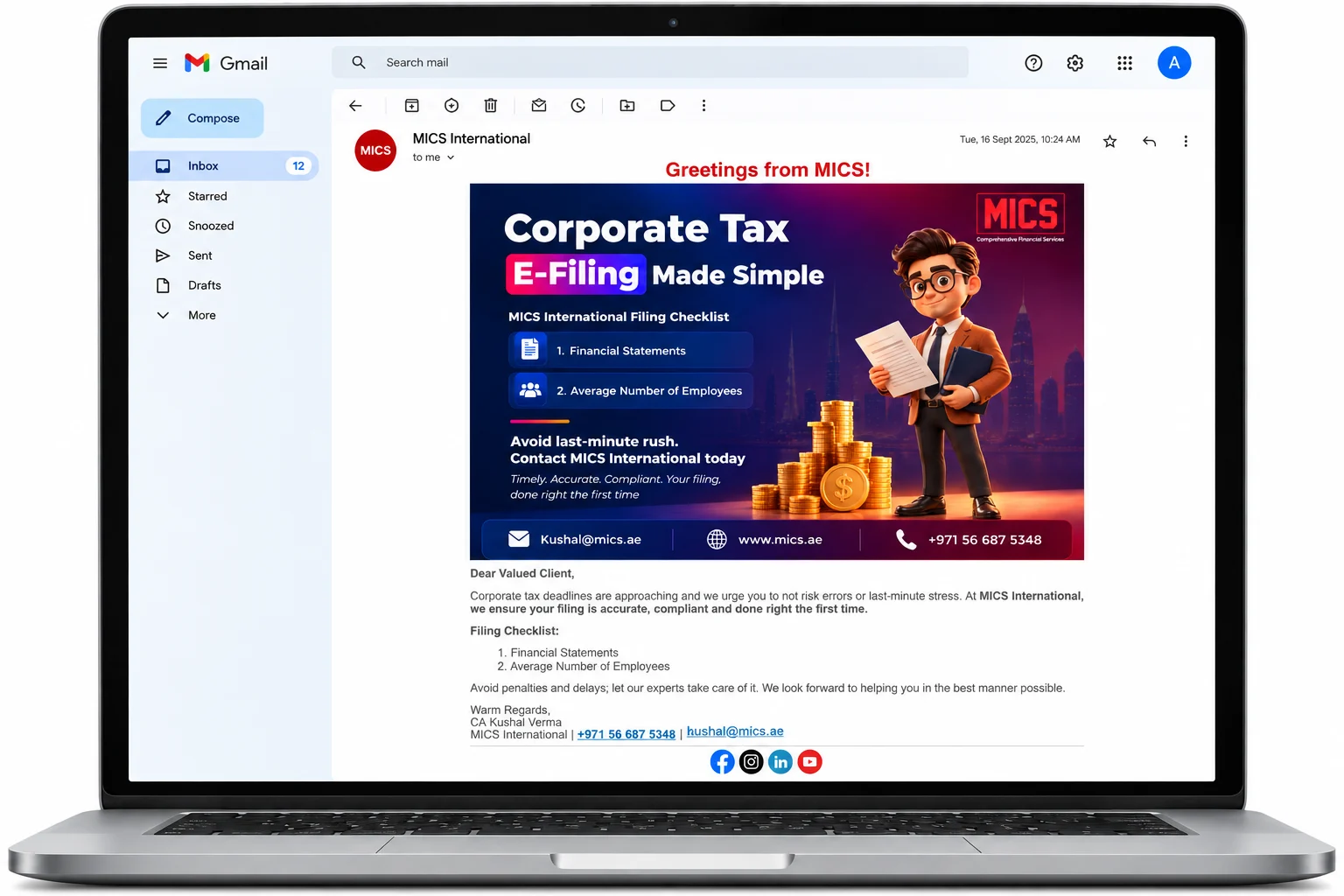 MISC Email desktop